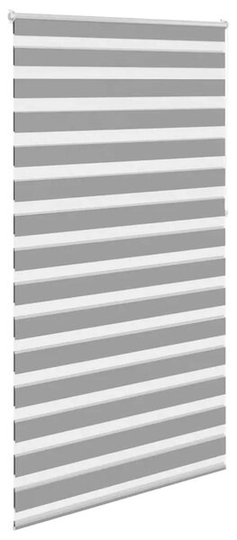 Zebra zavjesa 120 9 x 230 cm Širina tkanine 116 7 cm siva - Siva 120 x 230 cm Siva 120 x 230 cm