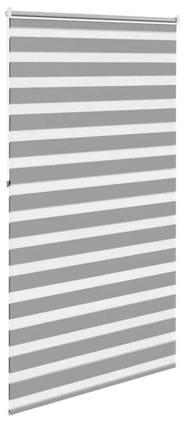 Zebra zavjesa 120 9 x 230 cm Širina tkanine 116 7 cm siva - Siva 120 x 230 cm Siva 120 x 230 cm