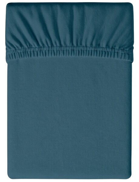 Jersey plahta HIGHFIT petrolej 90 x 200 cm