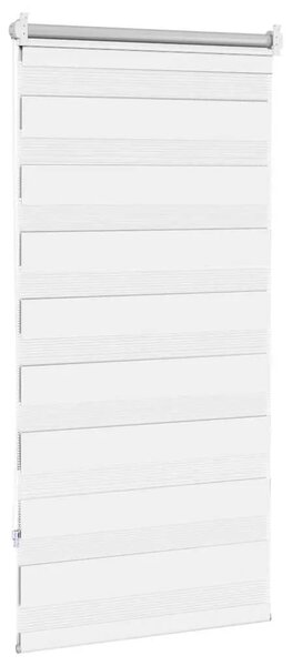 Zebra zavjesa 60 9x120 cm Širina tkanine 56 7 cm bijela - Bijela 60 x 120 cm Bijela 60 x 120 cm
