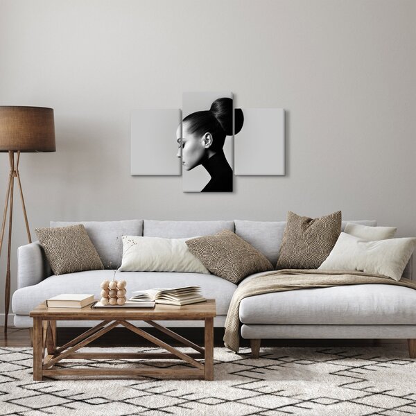 Slika - Profil lepe ženske (90x60 cm)