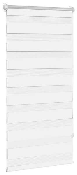 Zebra zavjesa 60 9x120 cm Širina tkanine 56 7 cm bijela - Bijela 60 x 120 cm Bijela 60 x 120 cm
