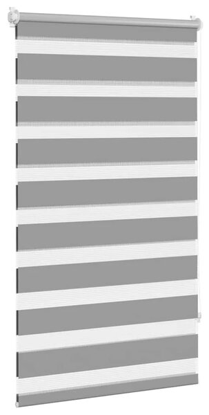 Zebra zavjesa 90 9 x 150 cm Širina tkanine 86 7 cm siva - Siva 90 x 150 cm Siva 90 x 150 cm