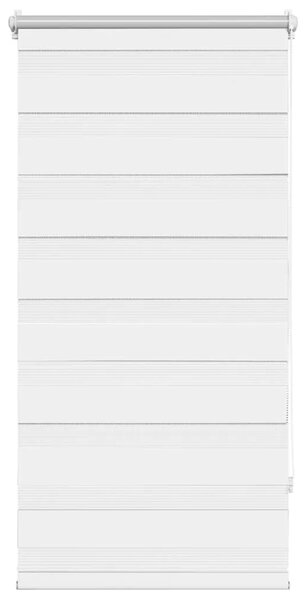 Zebra zavjesa 60 9x120 cm Širina tkanine 56 7 cm bijela - Bijela 60 x 120 cm Bijela 60 x 120 cm