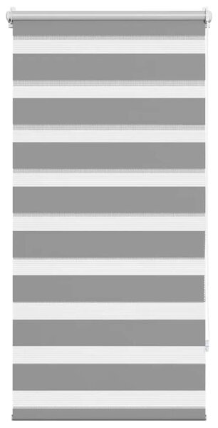Zebra zavjesa 60 9 x 120 cm Širina tkanine 56 7 cm siva - Siva 60 x 120 cm Siva 60 x 120 cm