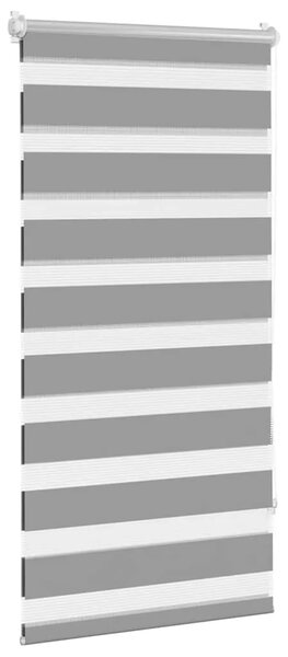 Zebra zavjesa 60 9 x 120 cm Širina tkanine 56 7 cm siva - Siva 60 x 120 cm Siva 60 x 120 cm