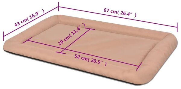 Jastuk za pse veličina L bež - Bež l Bež l