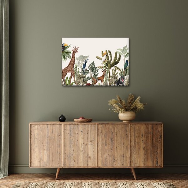 Slika - Prebivalci Afrike (70x50 cm)