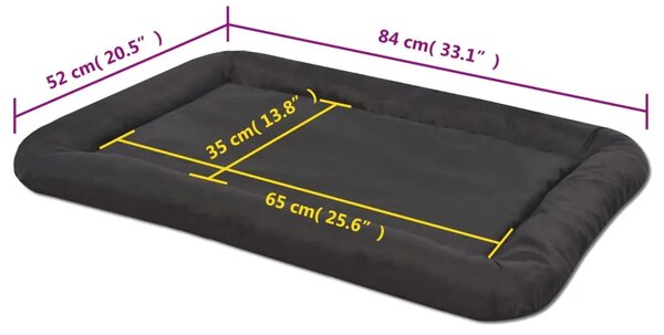 Jastuk za pse veličina XL crni - Crna xl Crna xl