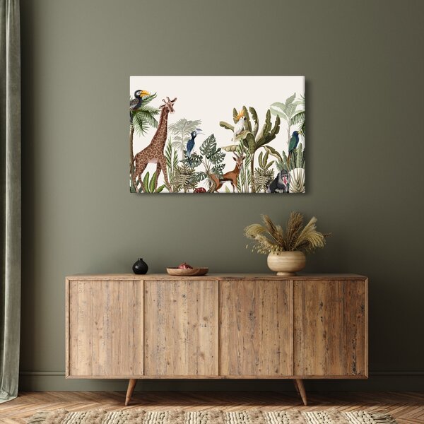 Slika - Prebivalci Afrike (90x60 cm)