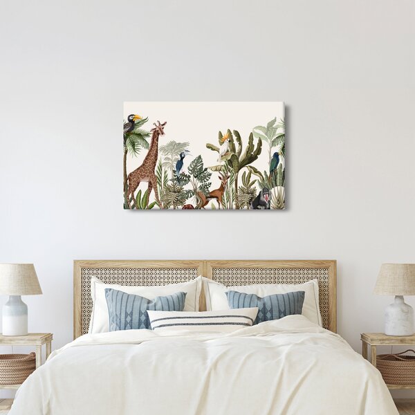 Slika - Prebivalci Afrike (90x60 cm)