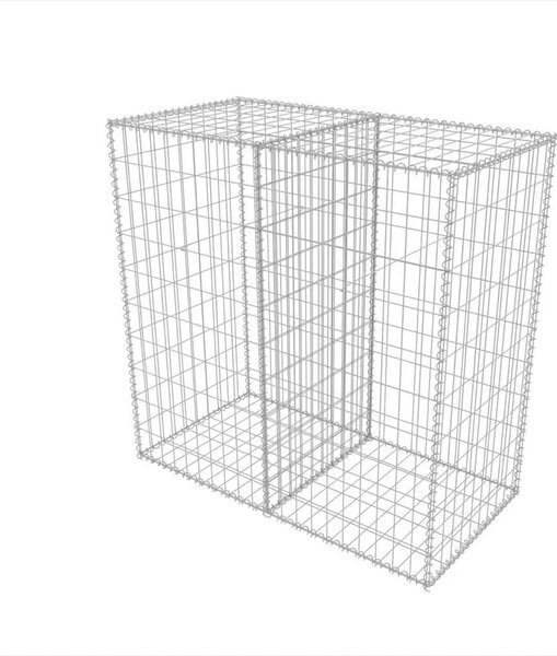 Gabion - Gabion ograde - Gabionska košara od pocinčanog čelika 100 x 50 x 100 cm - 100 x 50 x 100 cm 1 100 x 50 x 100 cm