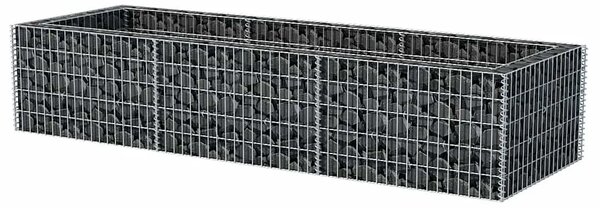 Gabionska sadilica čelična 270 x 90 x 50 cm - 270 x 90 x 50 cm 1 270 x 90 x 50 cm