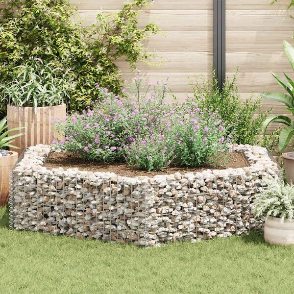 Šesterokutna gabionska sadilica 200 x 173 x 40 cm - 200 x 173 x 40 cm 1 200 x 173 x 40 cm