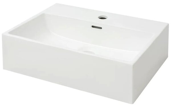 Lavabo - Umivaonik s Poklopcem za Slivnik Keramički Bijeli 51 5x38 5x15 cm - Bijela 51.5 x 38.5 x 15 cm Bijela 51.5 x 38.5 x 15