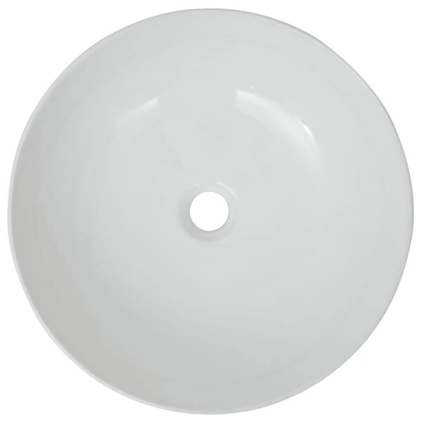 Lavabo - Umivaonik Okrugli Keramički Bijeli 41 5x13 5 cm - Bijela Bijela