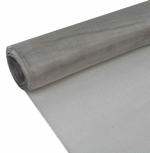 Žične Ograde 100 x 1000 cm Nehrđajući čelik 304 Srebrna - 100 x 1000 cm 1 Nehrđajući čelik 202 100 x 1000 cm