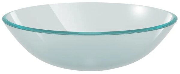Lavabo - Umivaonik od Kaljenog Matiranog Stakla 42 cm - Matirano Bez slavine Matirano Bez slavine