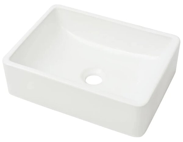 Lavabo - Umivaonik Keramički Bijeli 41x30x12 cm - Bijela Bijela