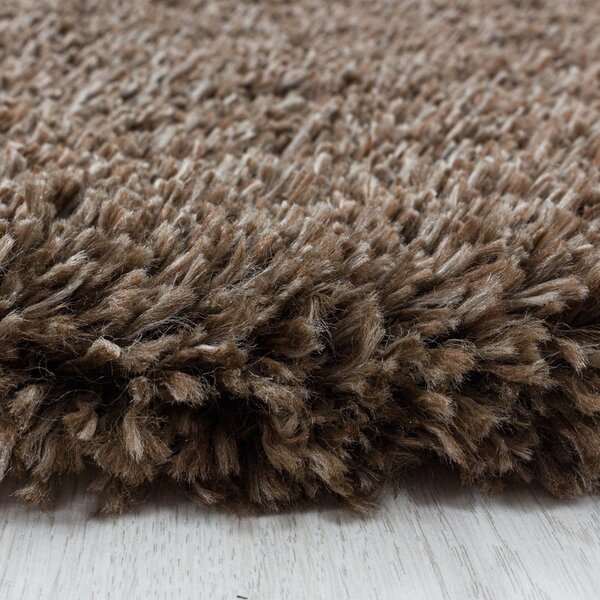 Tamno smeđi tepih 160x230 cm Fluffy – Ayyildiz Carpets