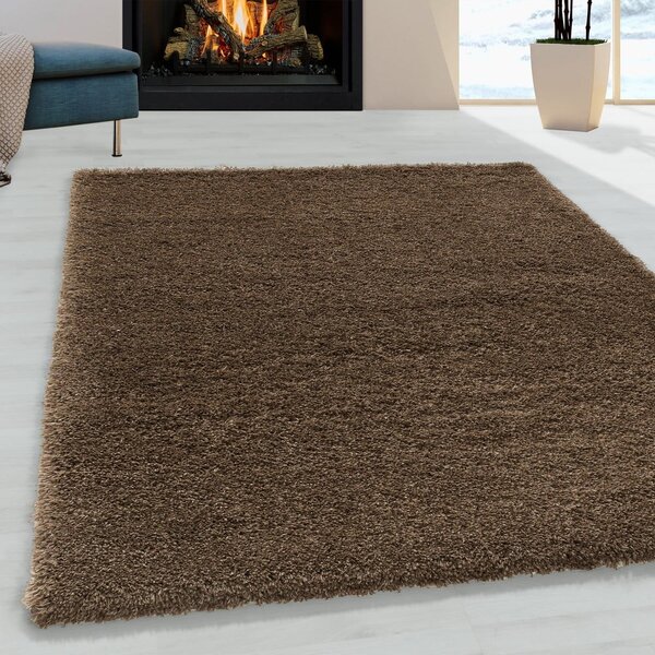 Tamno smeđi tepih 160x230 cm Fluffy – Ayyildiz Carpets