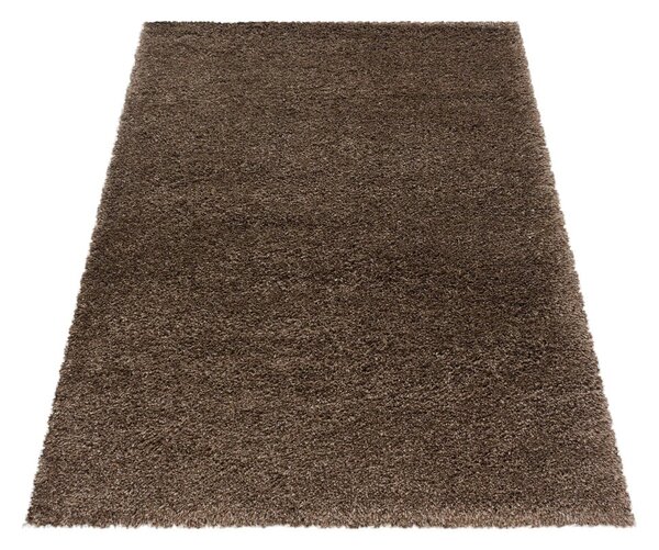 Tamno smeđi tepih 160x230 cm Fluffy – Ayyildiz Carpets