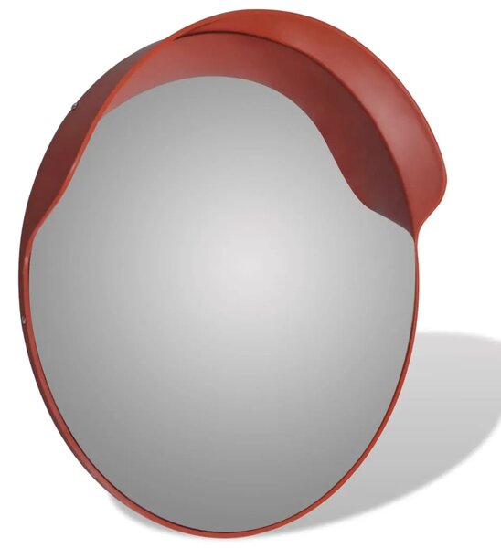 Konveksno vanjsko prometno ogledalo od PC plastike narančasto 60 cm - Narančasta Ø 60 cm 1 Narančasta