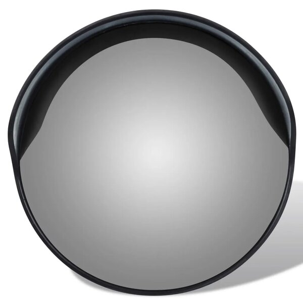 Konveksno vanjsko prometno ogledalo od PC plastike crno 30 cm - Crna Ø 30 cm 1 Crna