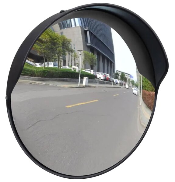 Konveksno vanjsko prometno ogledalo od PC plastike crno 30 cm - Crna Ø 30 cm 1 Crna