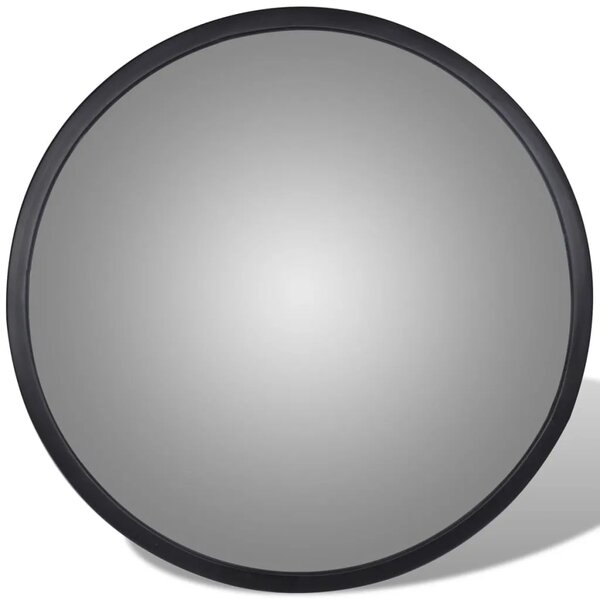 Konveksno unutrašnje plastično akrilno ogledalo crno 30 cm - Ø 30 cm 1 Ø 30 cm