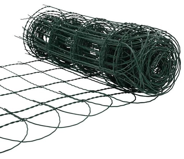 Ograda za gredice željezna 25x0 65 m - Zelena 25 x 0.65 m 1 25 x 0.65 m