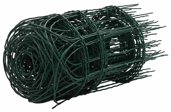 Ograda za gredice željezna 25x0 4 m - Zelena 25 x 0.4 m 1 25 x 0.4 m