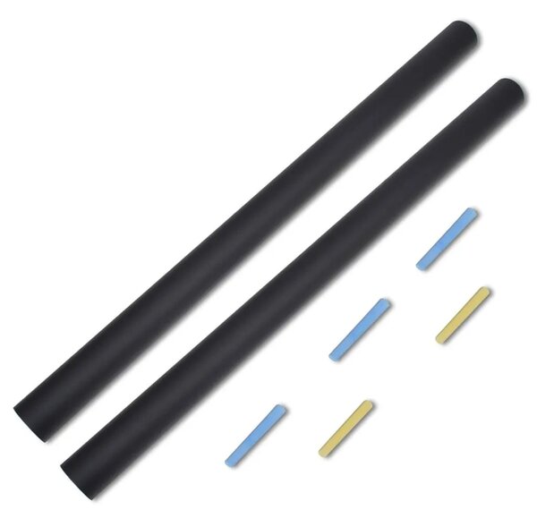 Zidne naljepnice s pločom 0 6 x 2 m 2 role s kredom - 0.6 x 2 m 0.6 x 2 m