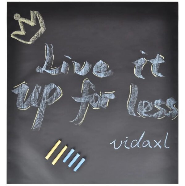 Zidne naljepnice s pločom 0 6 x 2 m 2 role s kredom - 0.6 x 2 m 0.6 x 2 m