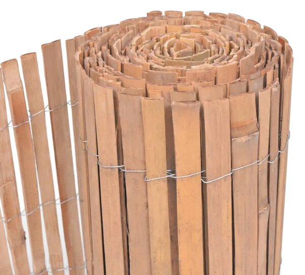 Ograda od bambusa 100 x 400 cm - Smeđa 100 x 400 cm 1 100 x 400 cm
