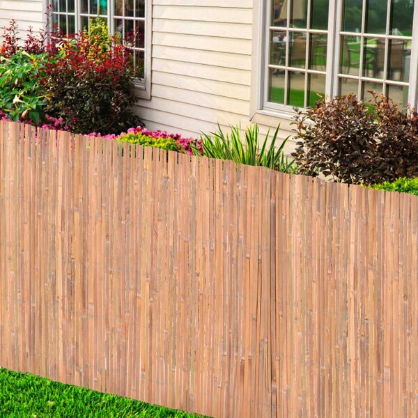 Ograda od bambusa 100 x 400 cm - Smeđa 100 x 400 cm 1 100 x 400 cm