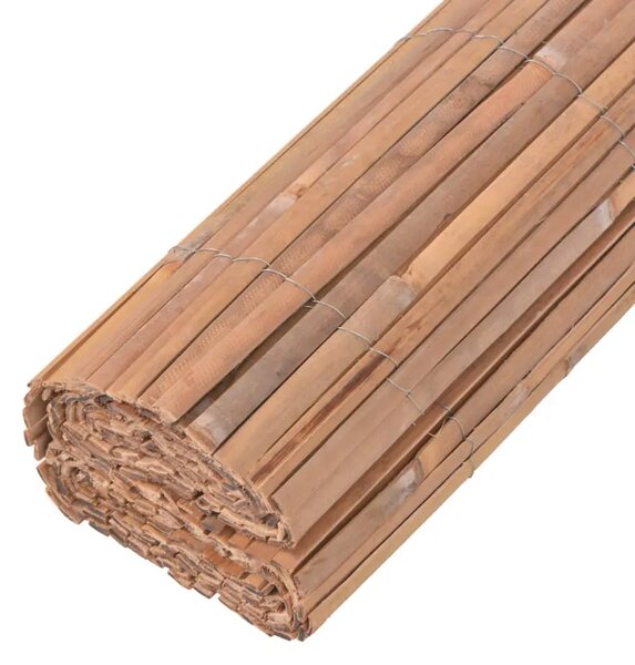 Ograda od bambusa 100 x 400 cm - Smeđa 100 x 400 cm 1 100 x 400 cm