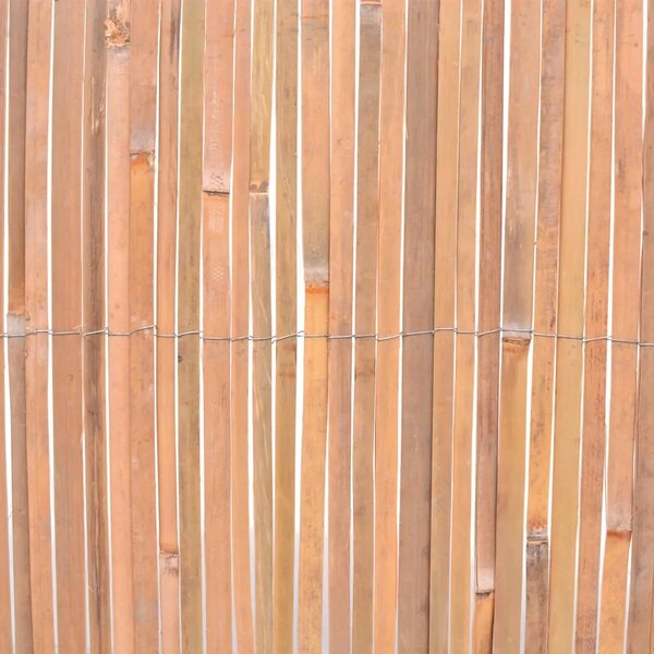 Ograda od bambusa 100 x 400 cm - Smeđa 100 x 400 cm 1 100 x 400 cm