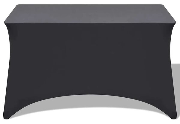 Rastezljivi Stolnjak 2 kom 183x76x74 cm Antracit - Antracit 183 x 76 x 74 cm 2 Antracit