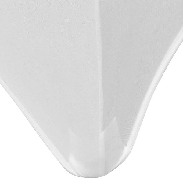 Rastezljivi Stolnjak 2 kom 183x76x74 cm Bijeli - Bijela 183 x 76 x 74 cm 2 Bijela