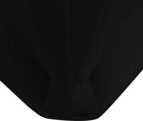 Rastezljiva Navlaka za Stol 2 kom 183x76x74 cm Crna - Crna 183 x 76 x 74 cm 2 Crna