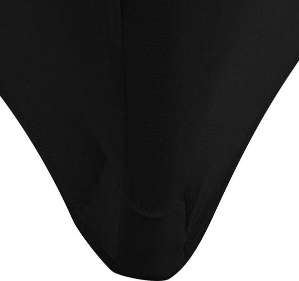 Rastezljiva Navlaka za Stol 2 kom 183x76x74 cm Crna - Crna 183 x 76 x 74 cm 2 Crna