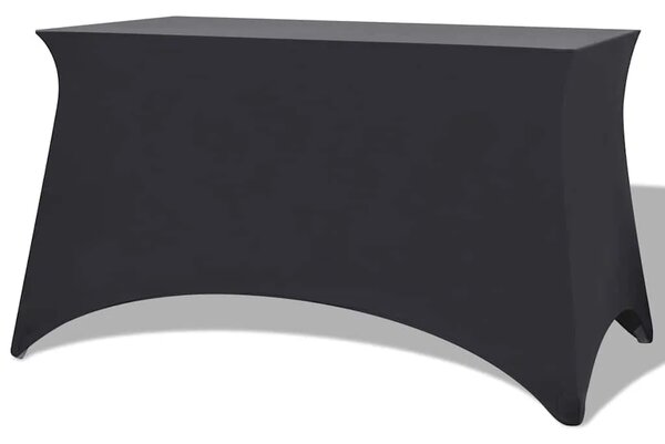Rastezljivi Stolnjak 2 kom 183x76x74 cm Antracit - Antracit 183 x 76 x 74 cm 2 Antracit