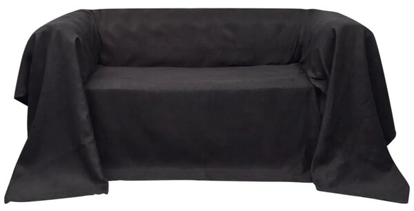 Prekrivač za Kauč Mikro-fiber Antracit boja 270 x 350 cm - Antracit 270 x 350 cm 1 Antracit
