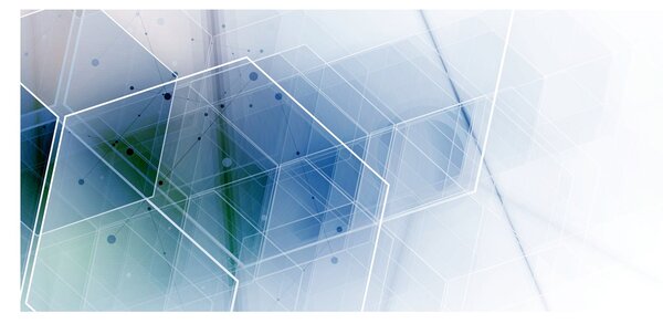 Slika - Geometrijski liki (120x50 cm)