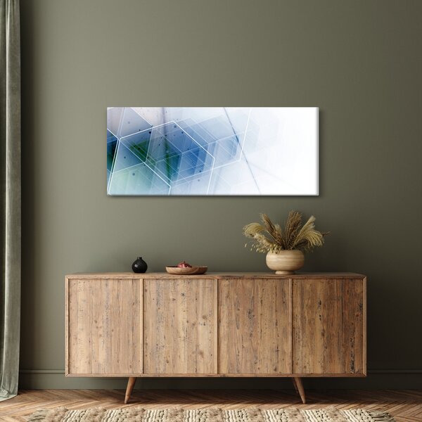 Slika - Geometrijski liki (120x50 cm)