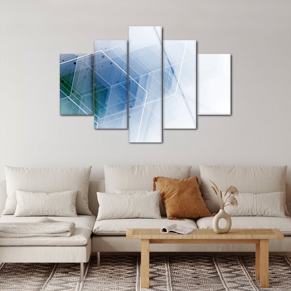 Slika - Geometrijski liki (150x105 cm)