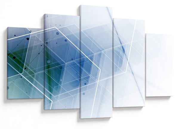 Slika - Geometrijski liki (150x105 cm)