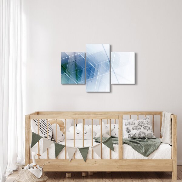 Slika - Geometrijski liki (90x60 cm)