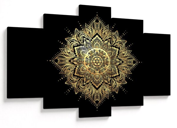 Slika - Mandala bogastva (150x105 cm)
